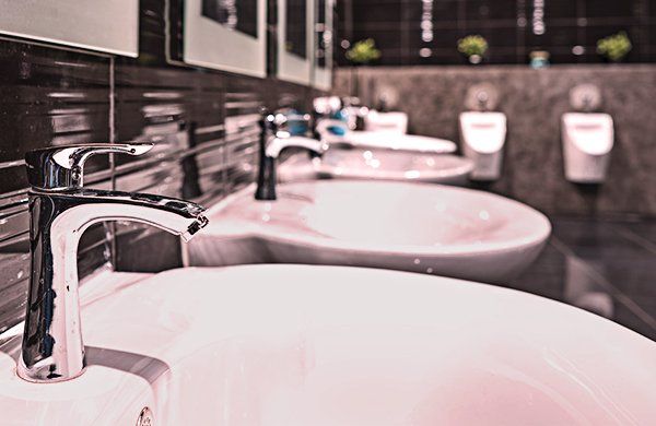 Commercial bathroom