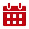 Red calendar icon.