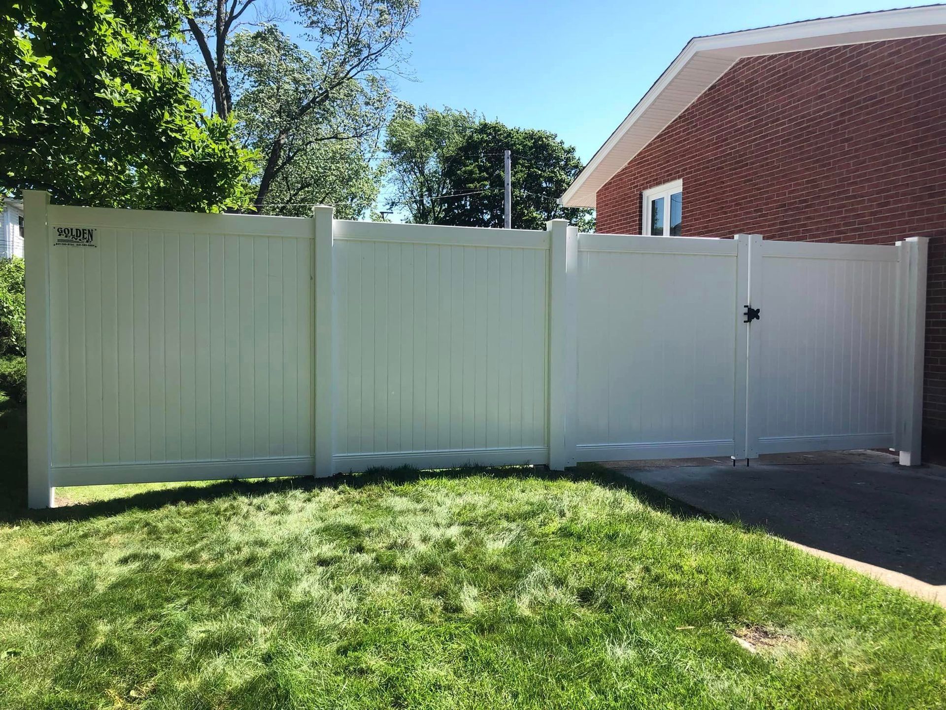 Vinyl Fence