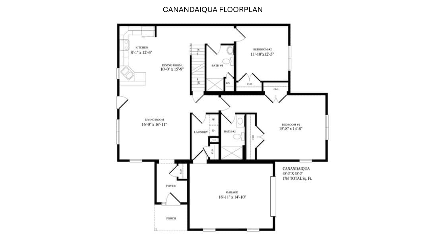 Canandaiqua Floor Plan