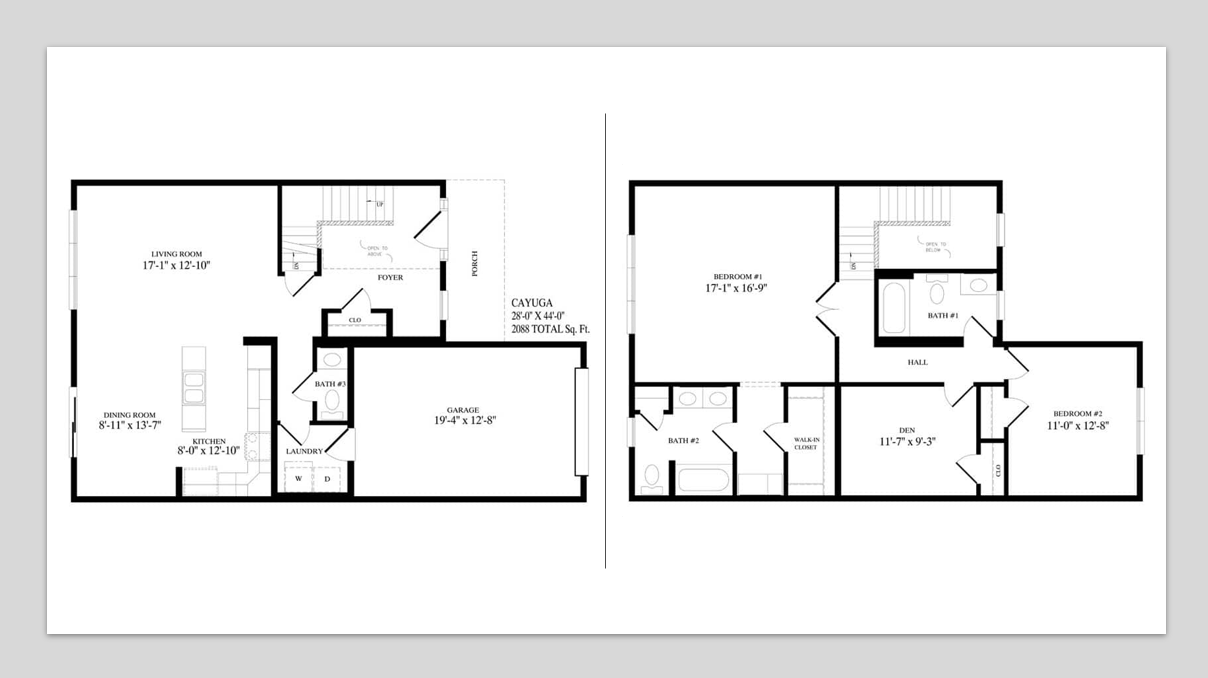 Cayuga Floor Plan