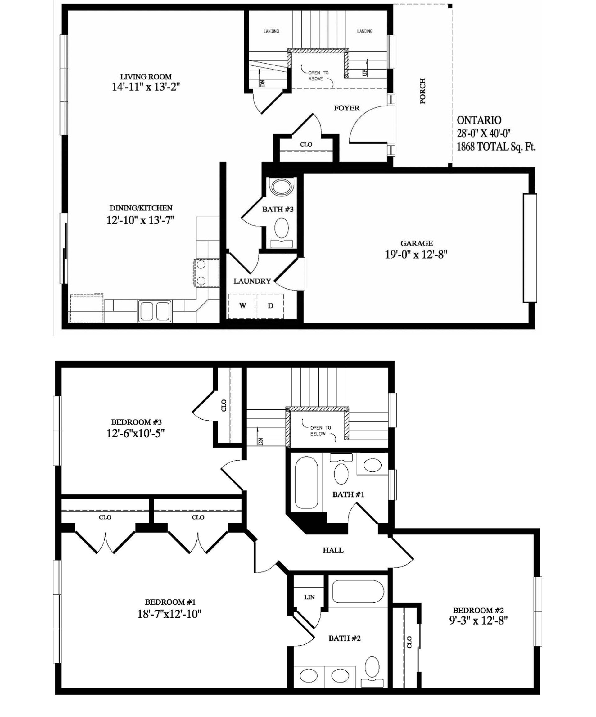 Ontario Floor Plan