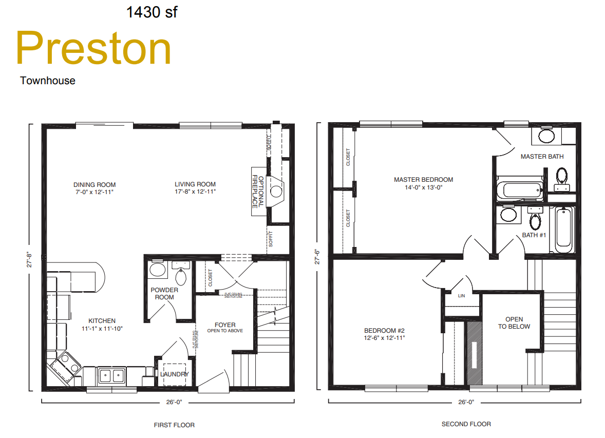 Preston Floor Plan