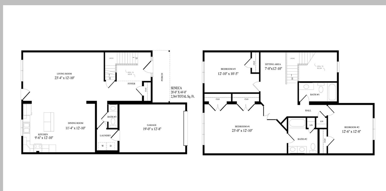 Seneca Floor Plan