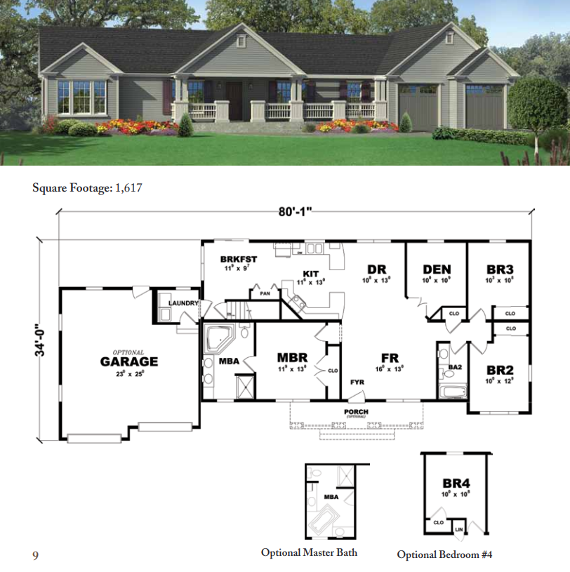 Bishop Floor Plan