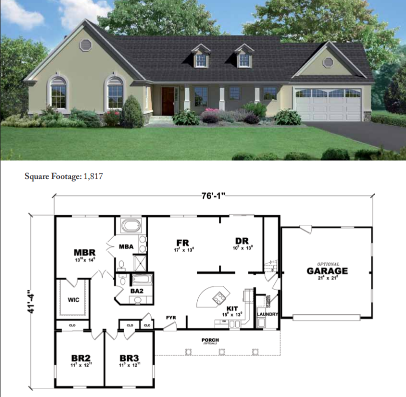 Chesterbrook Floor Plan