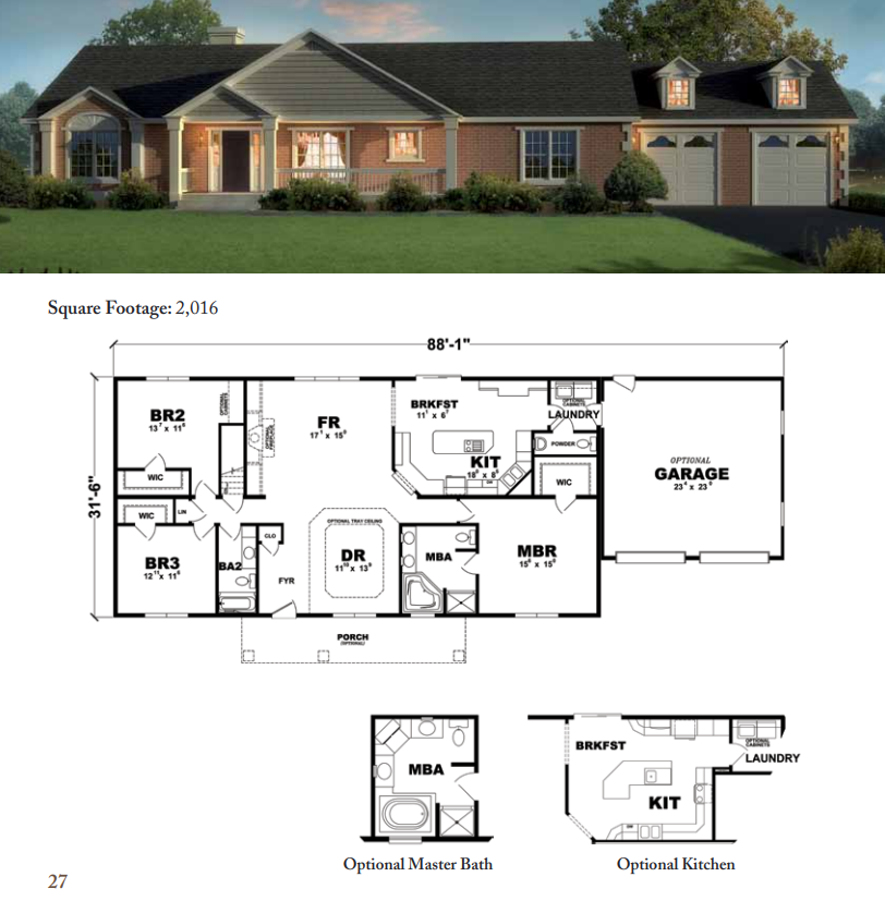 Cumberland Floor Plan