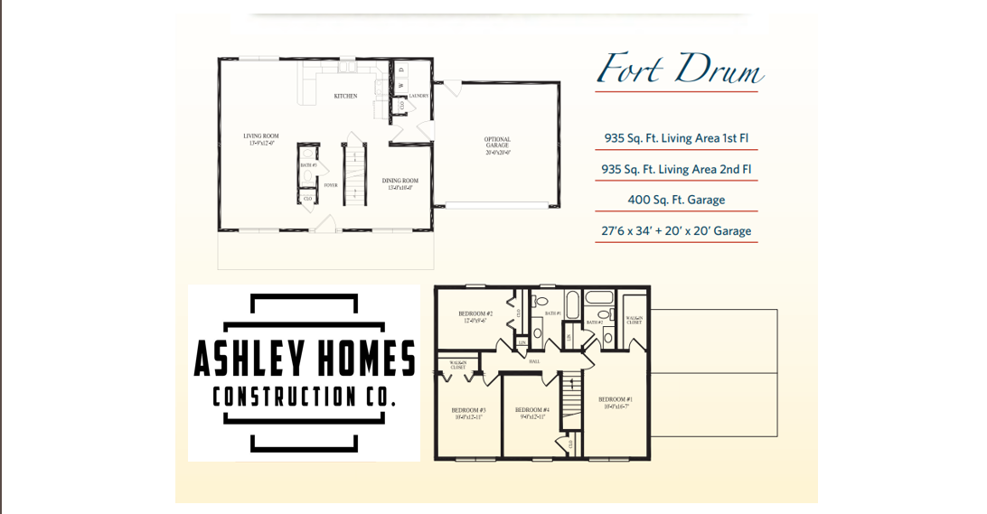 Fort Drum Floor Plan