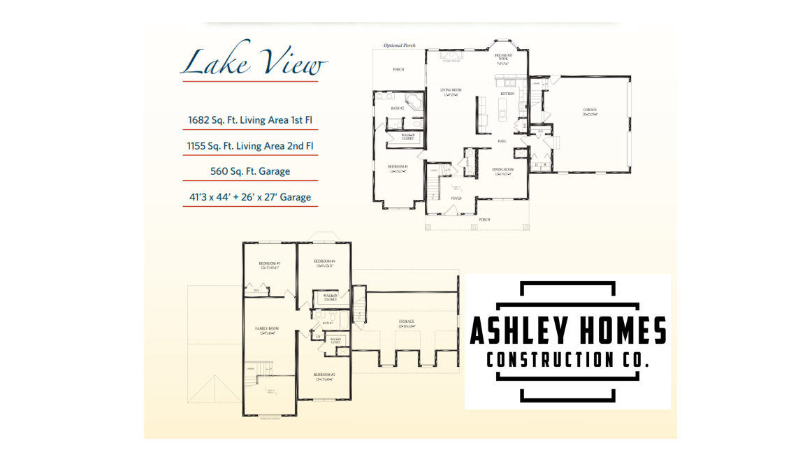 Lake View Floor Plan