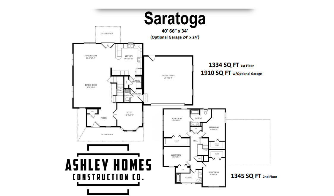 Saratoga Floor Plan