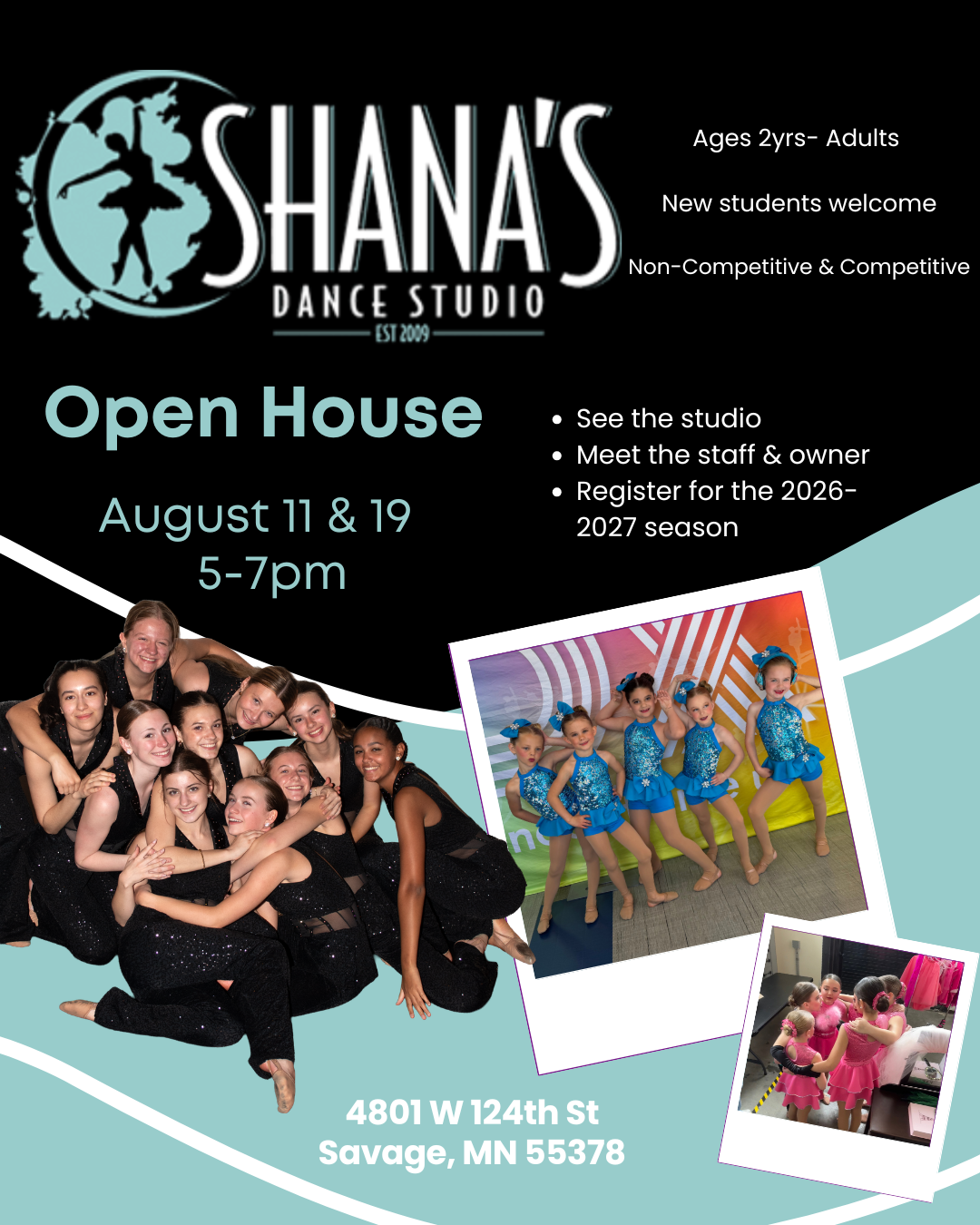 Open House dates