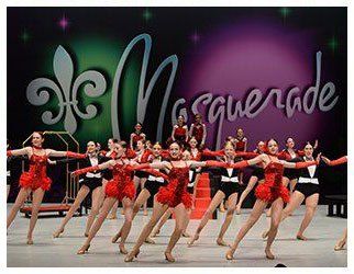 girls performing on a stage