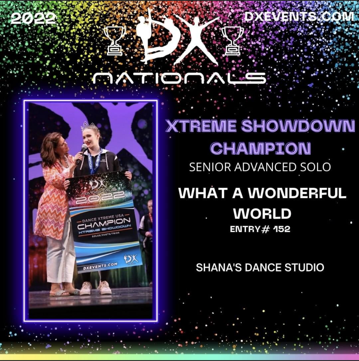 Xtreme Showdown Champion Senior Advanced Solo