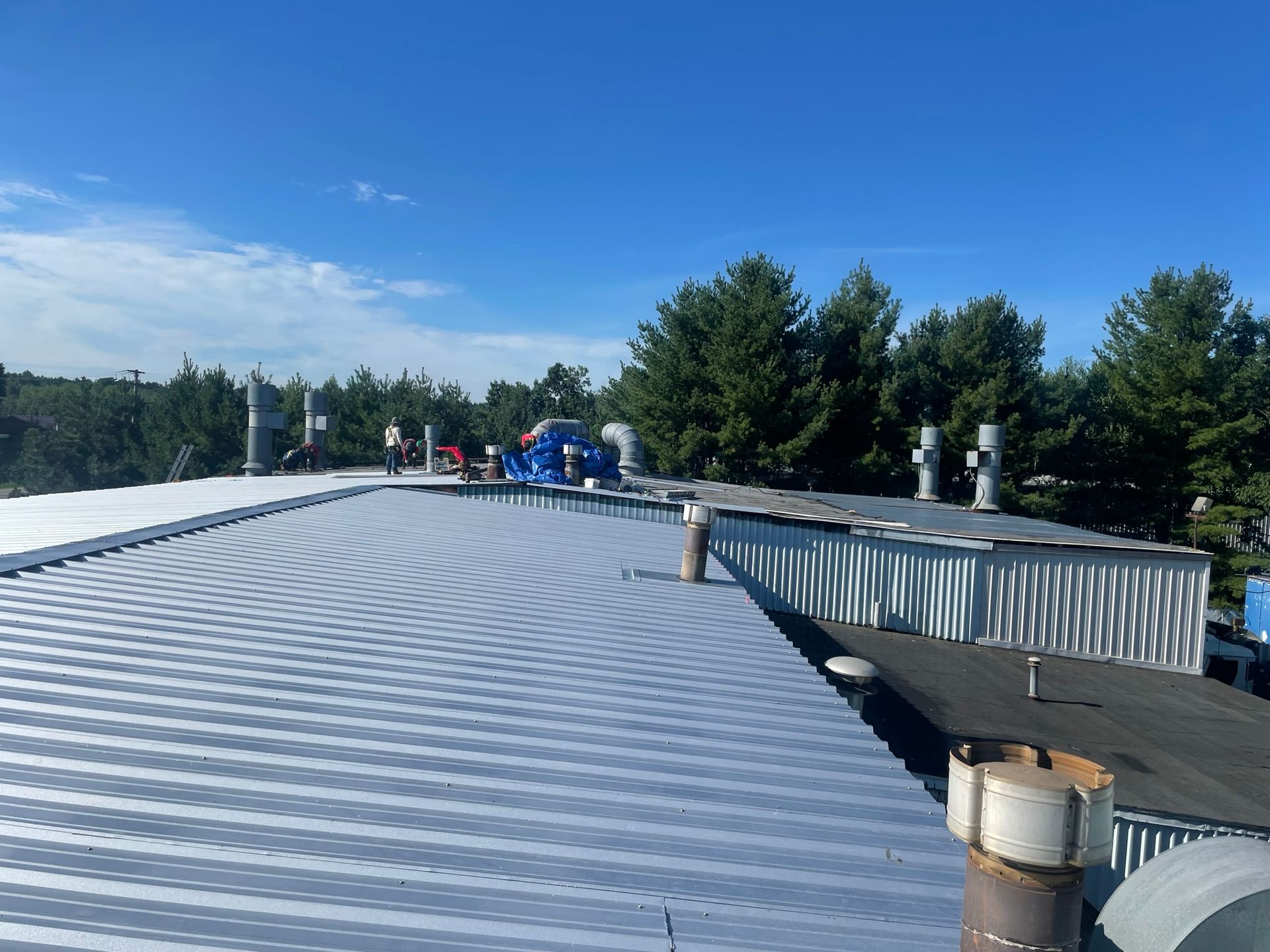 Commercial roof