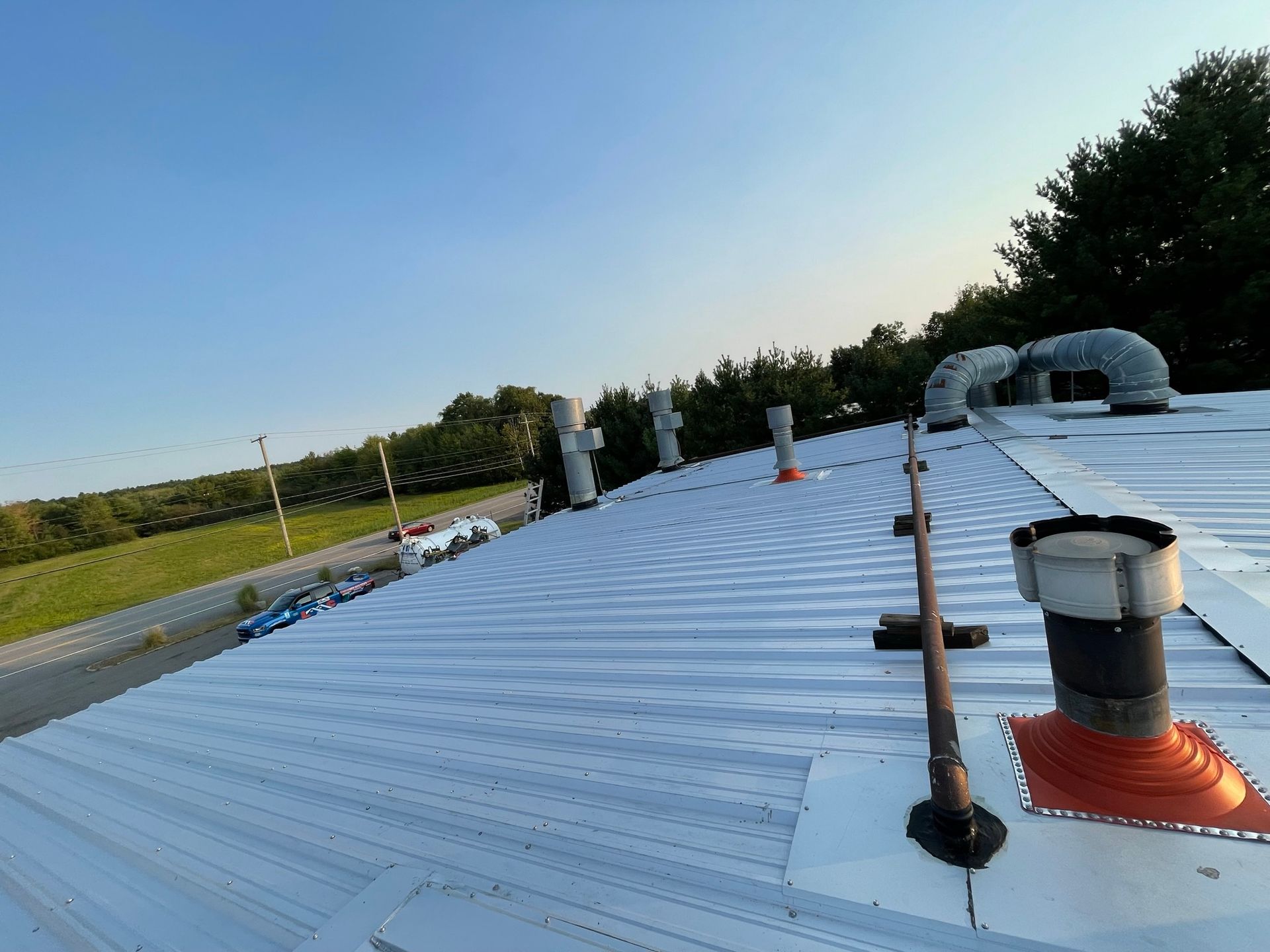Commercial roof