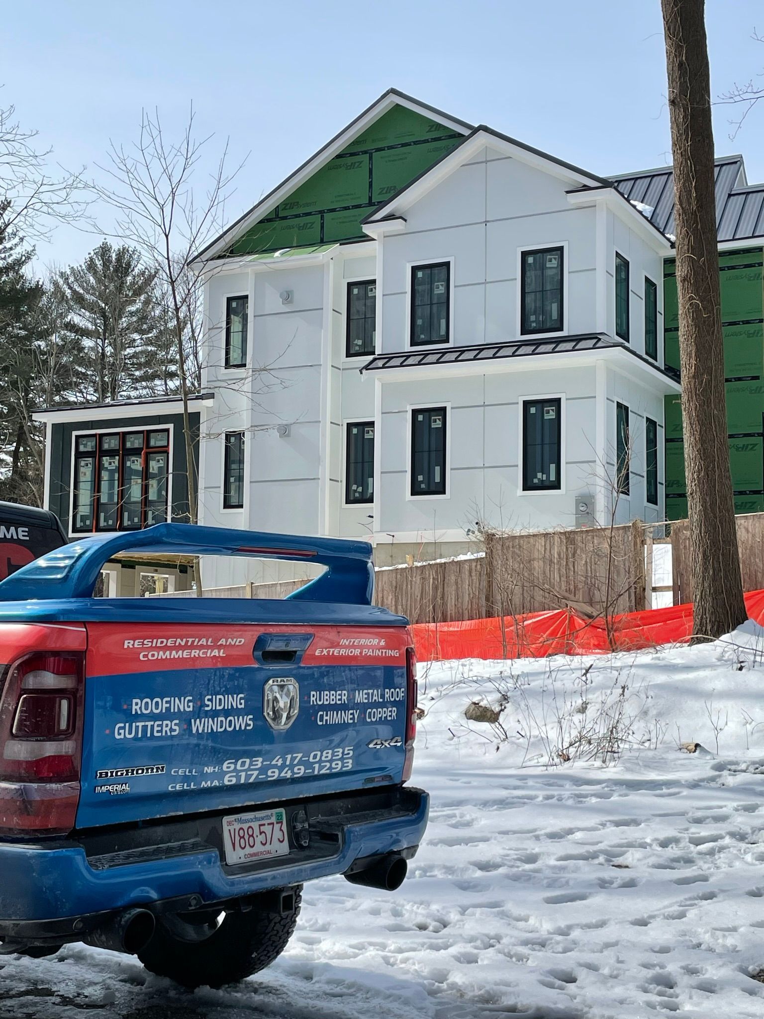 LMC Home Remodeling service truck