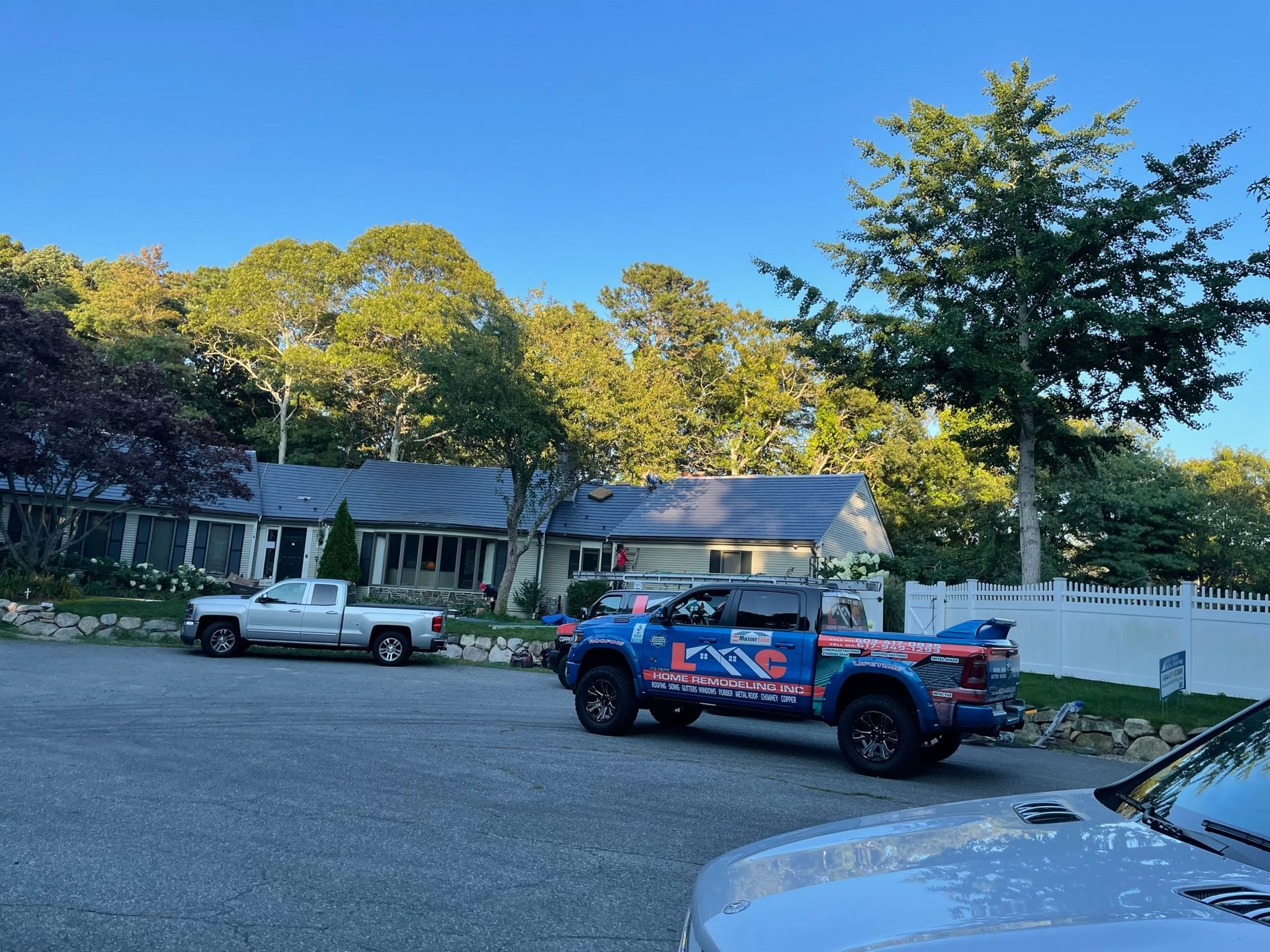 LMC Home Remodeling service truck