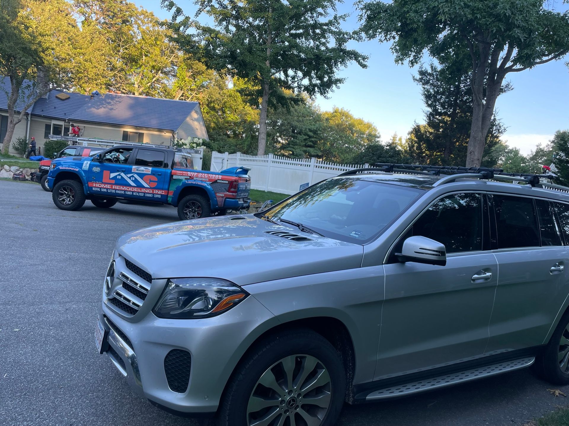 LMC Home Remodeling service truck