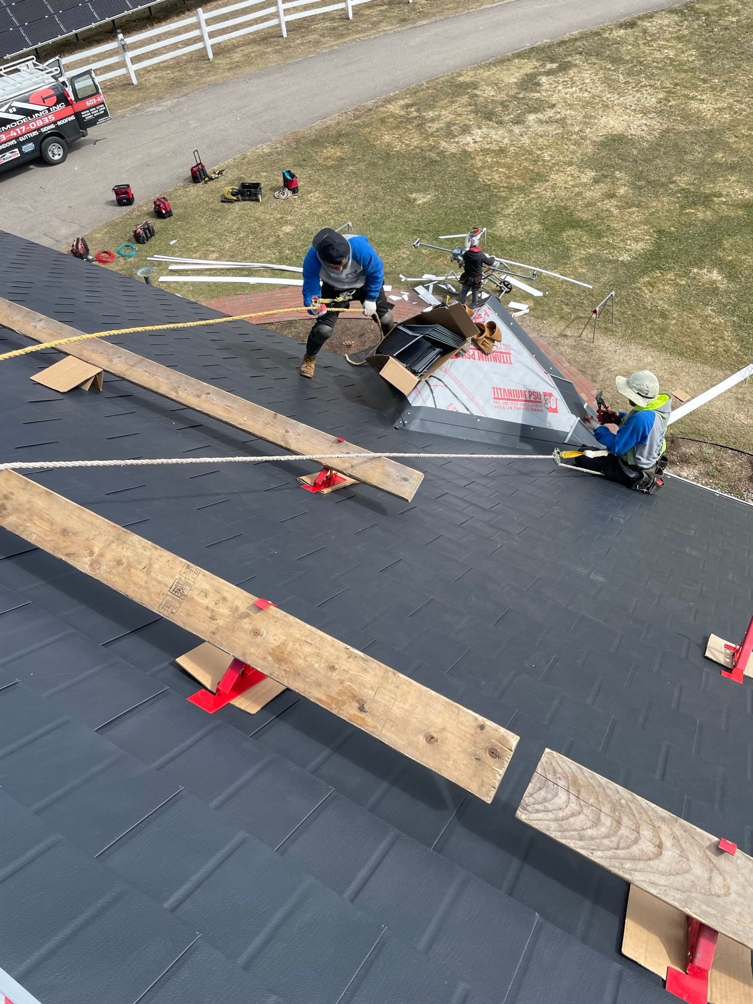 Roofing installation