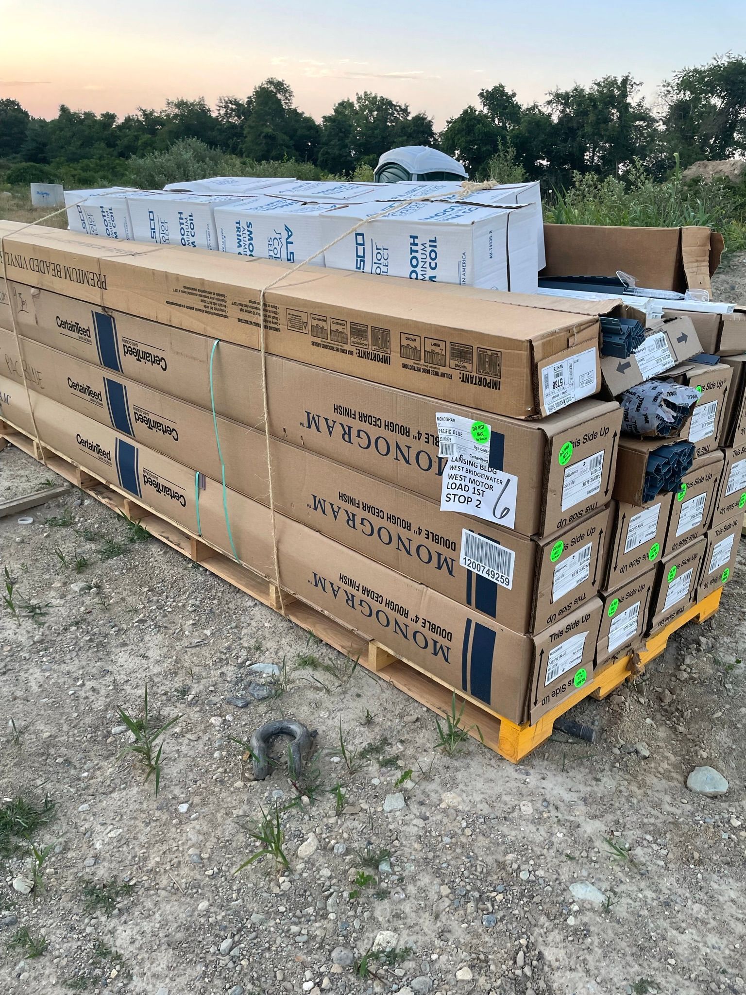 Roof installation materials