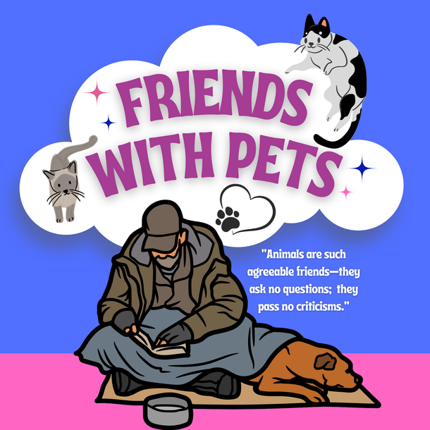 Friends with pets