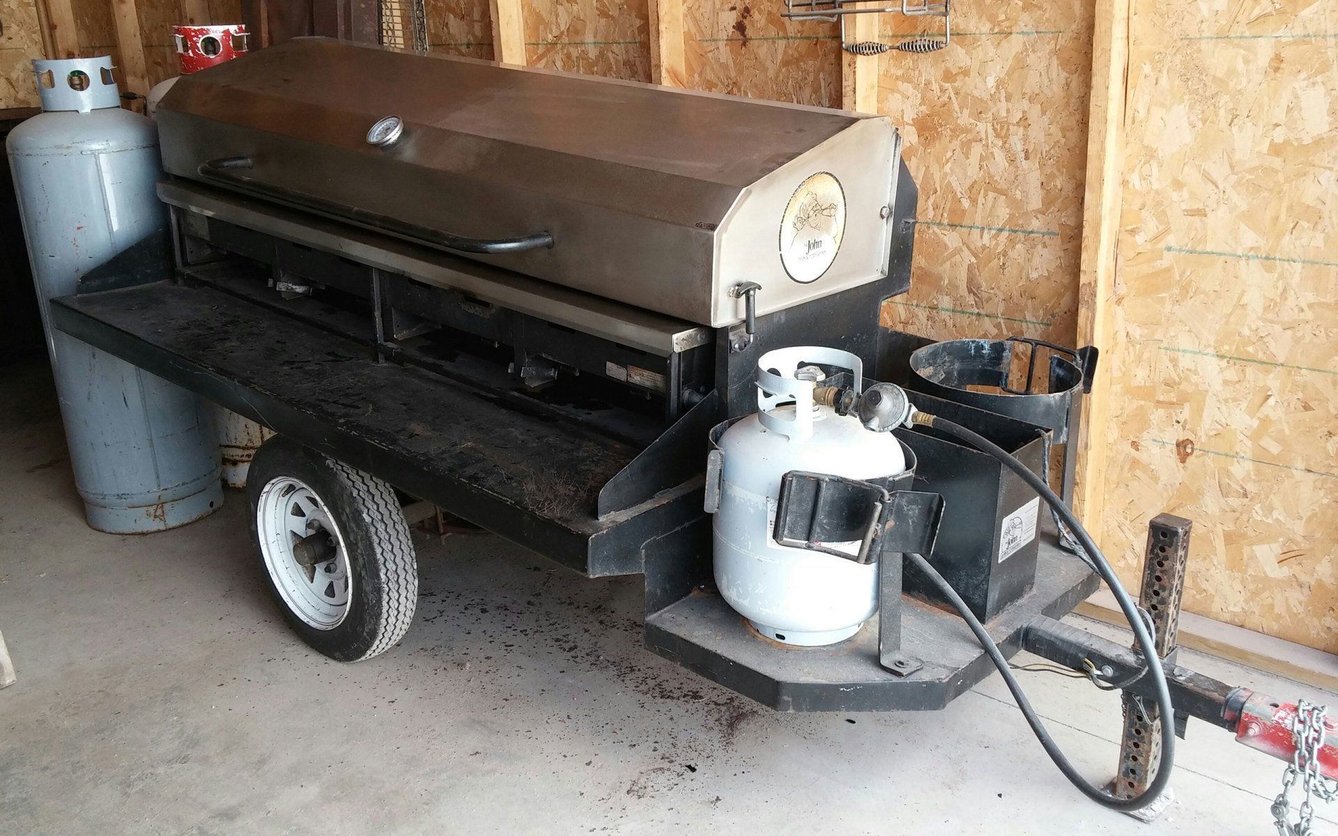 6' Towable Propane Grill
