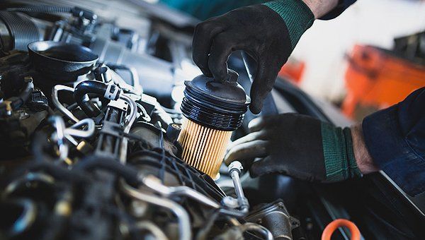 Oil filter change