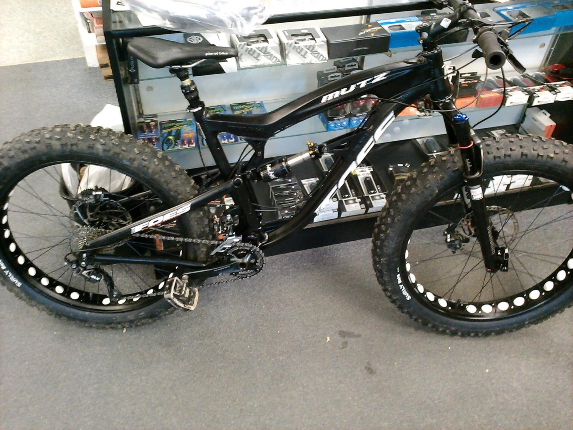 Endless Trail Bike Shop bike display