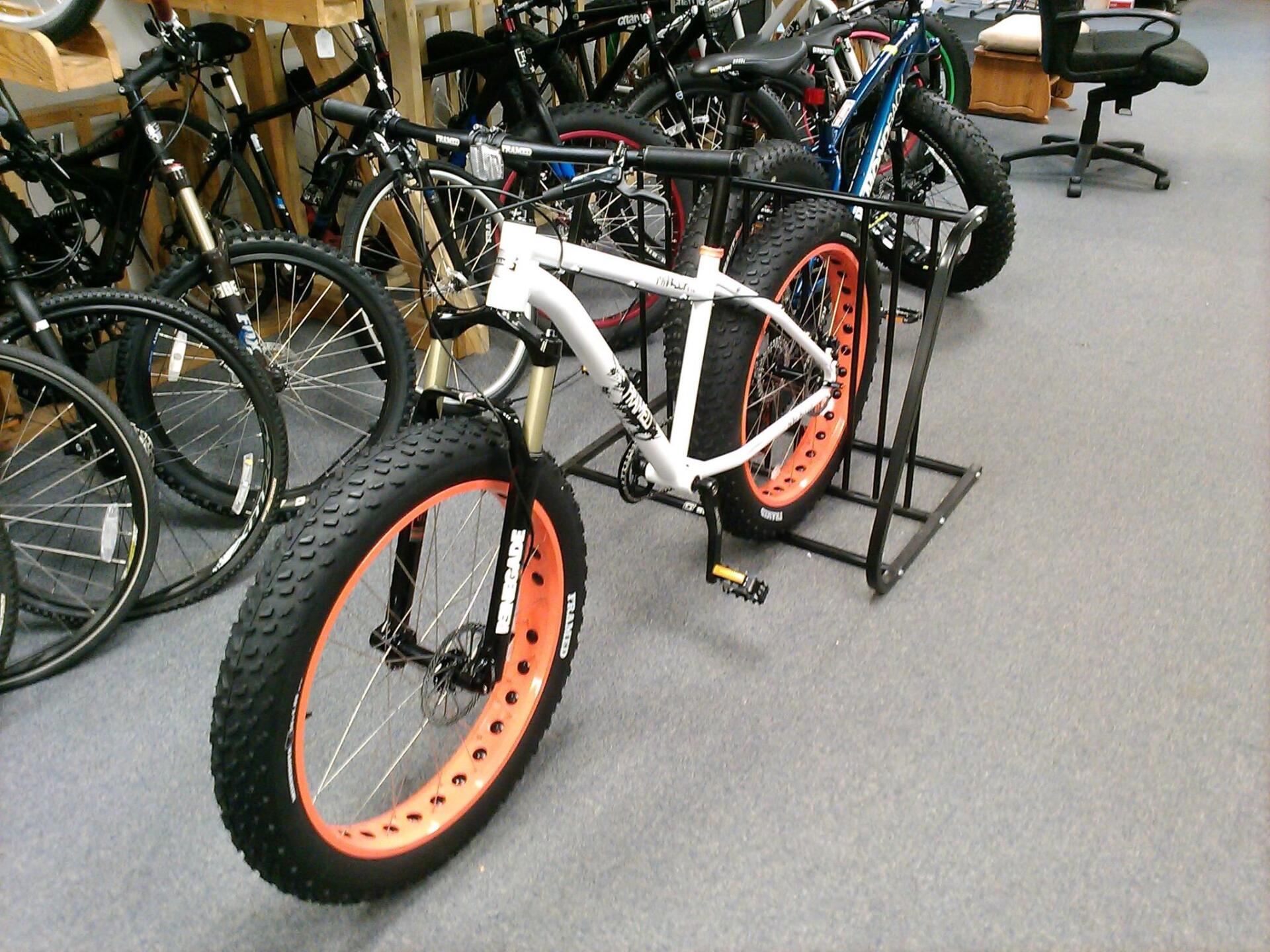 Endless Trail Bike Shop bike display