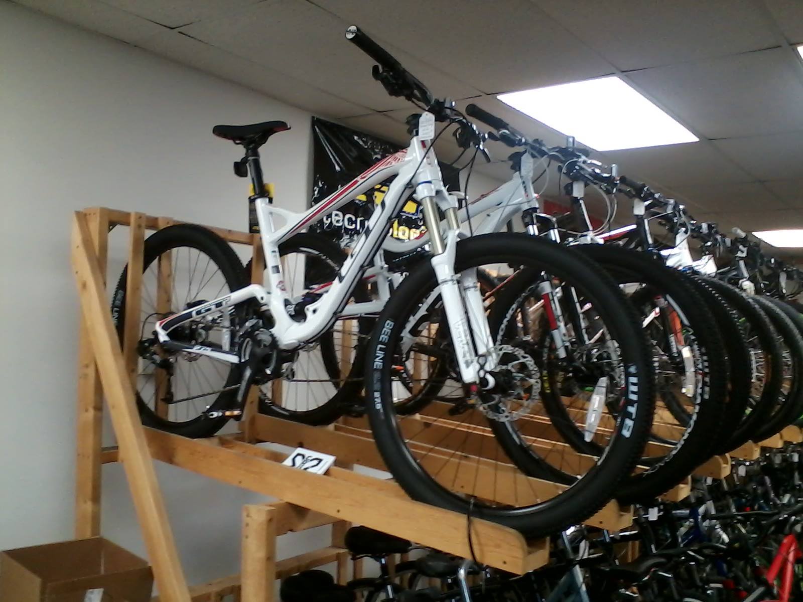 Endless Trail Bike Shop bikes display