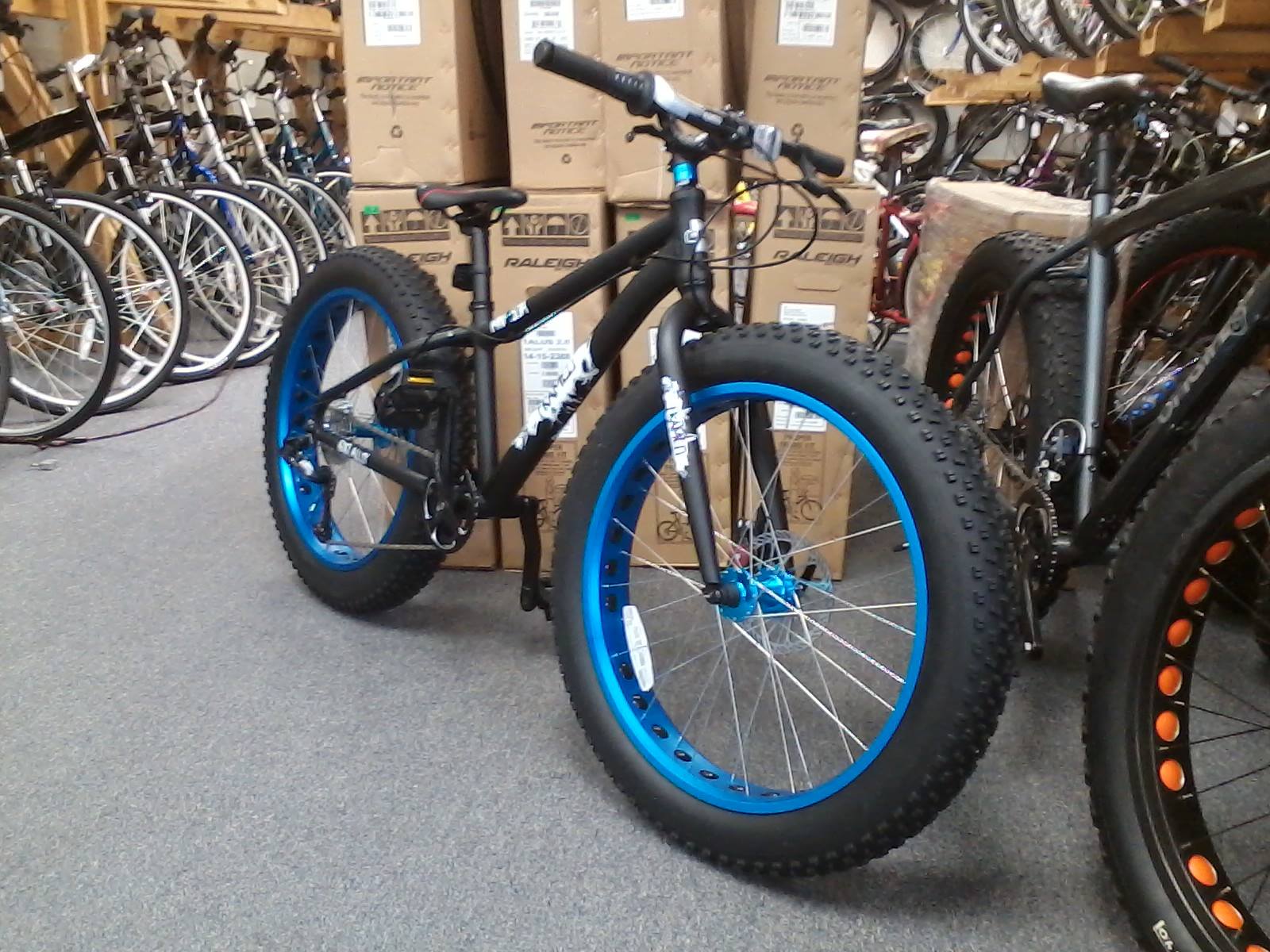 Endless Trail Bike Shop bike display