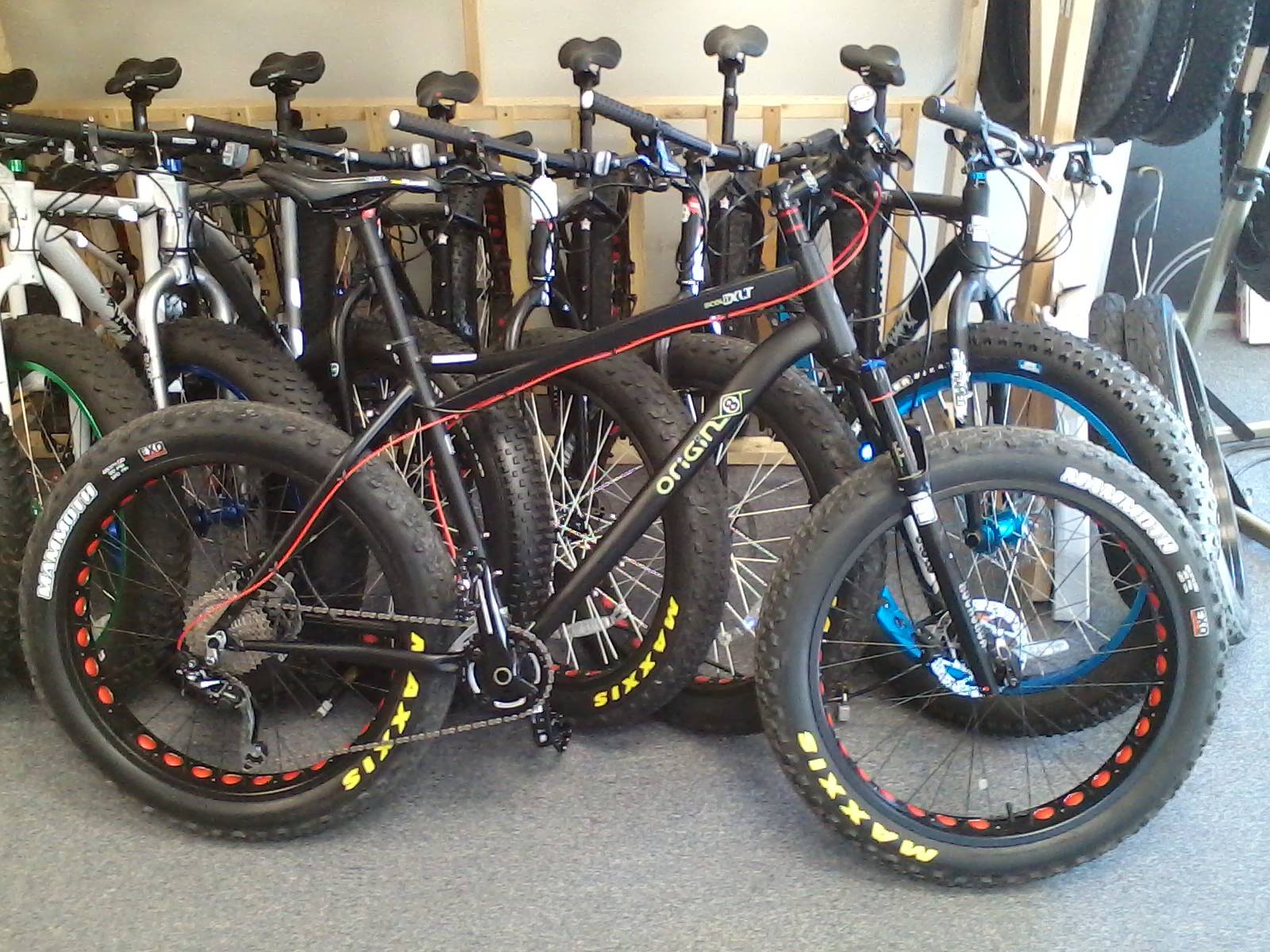 Endless Trail Bike Shop bikes display
