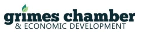 Grimes Chamber & Economic Development logo
