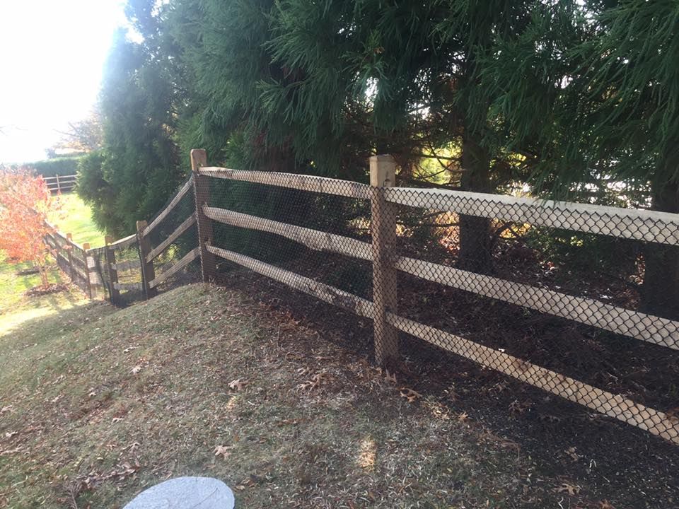 wood fence