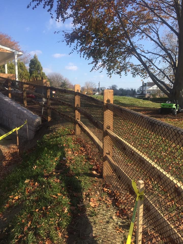 wood fence