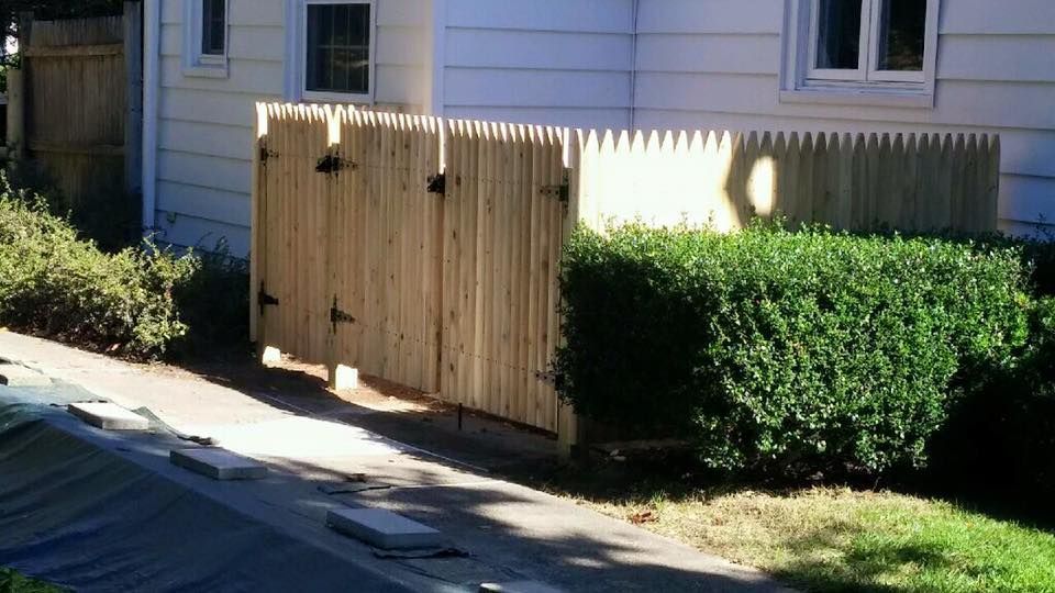 wood fence