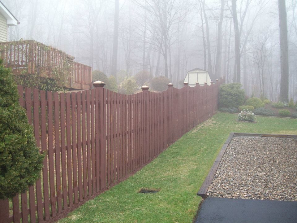 wood fence