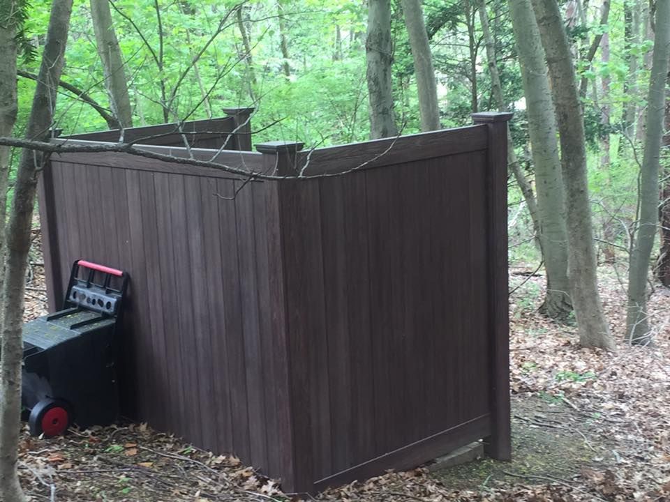 wood fence