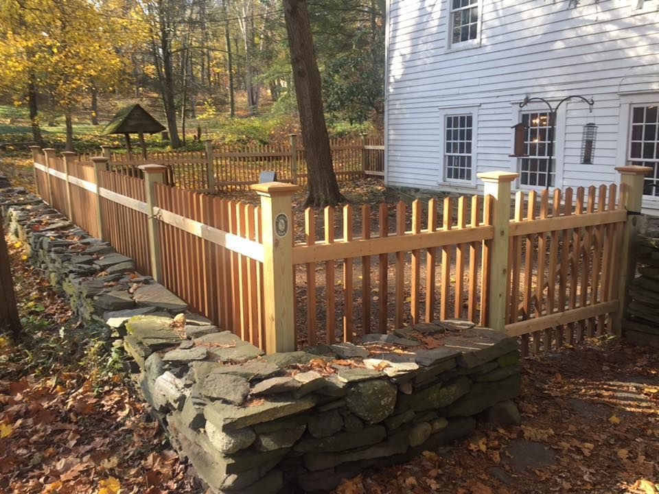 wood fence