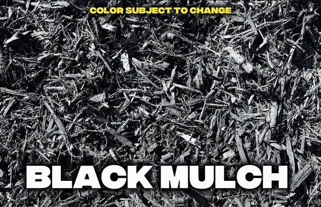 Black mulch