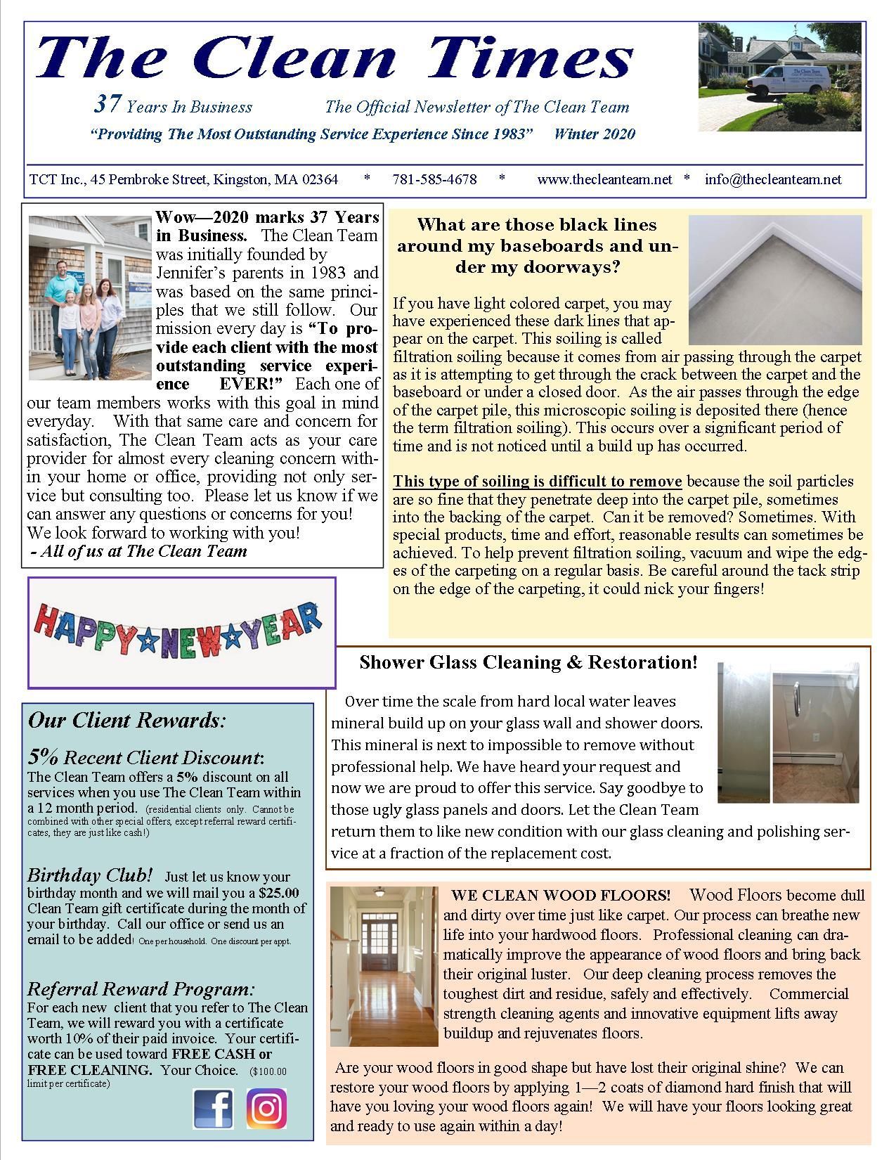 winter 2020 newsletter page 1