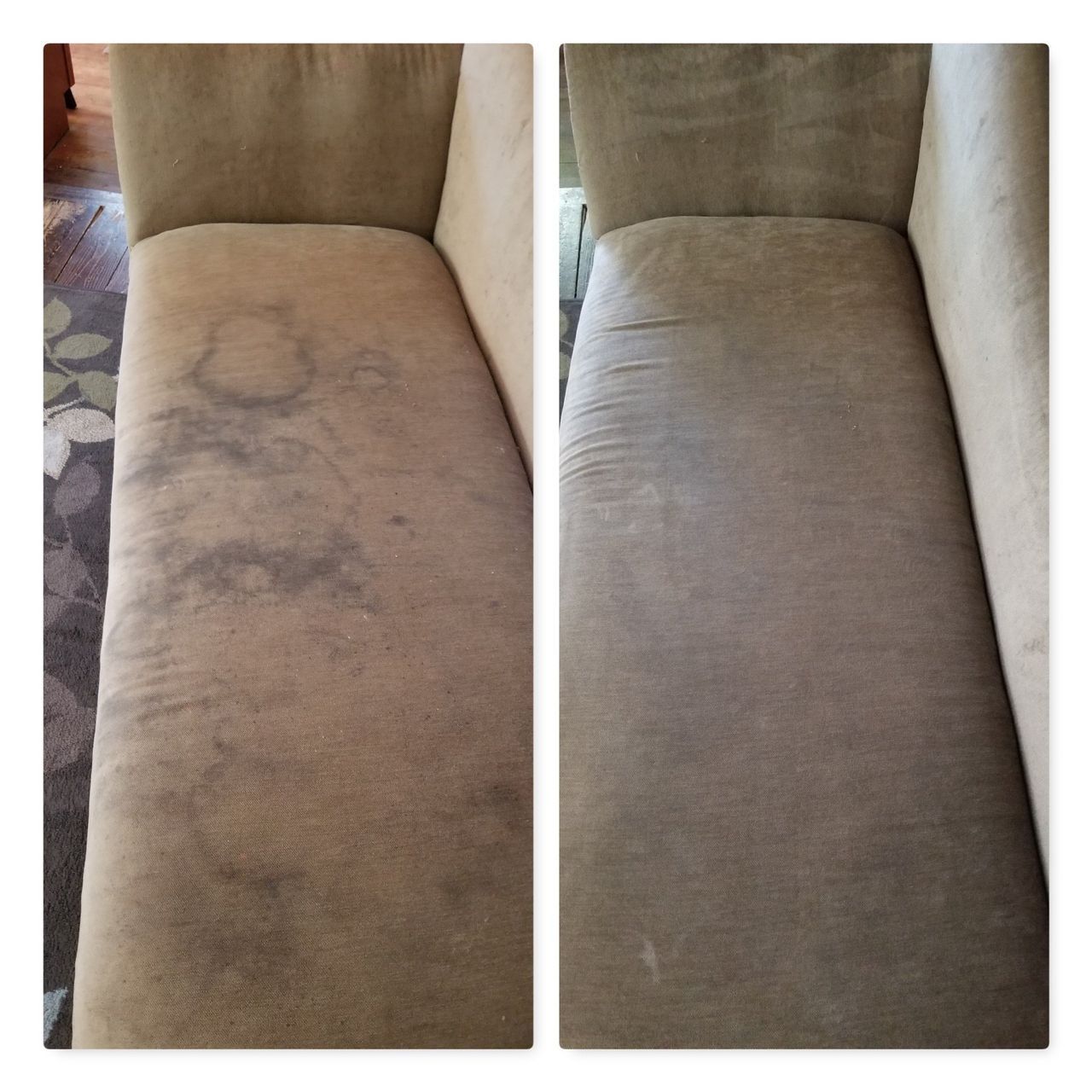 Before and After Cleaning