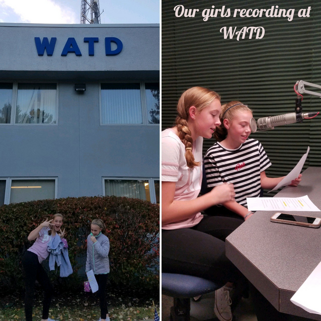 Girls Recording At WATD