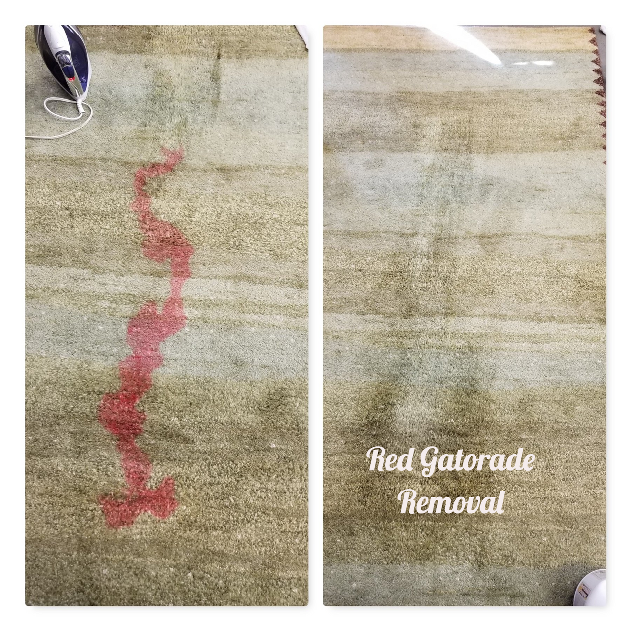 Before and After Cleaning