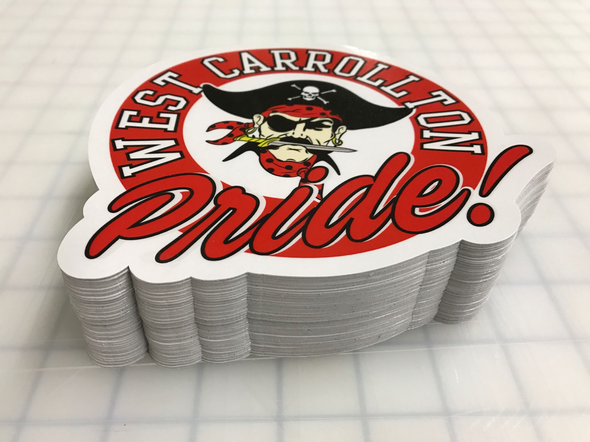 Stack of West Carrollton Pirates 