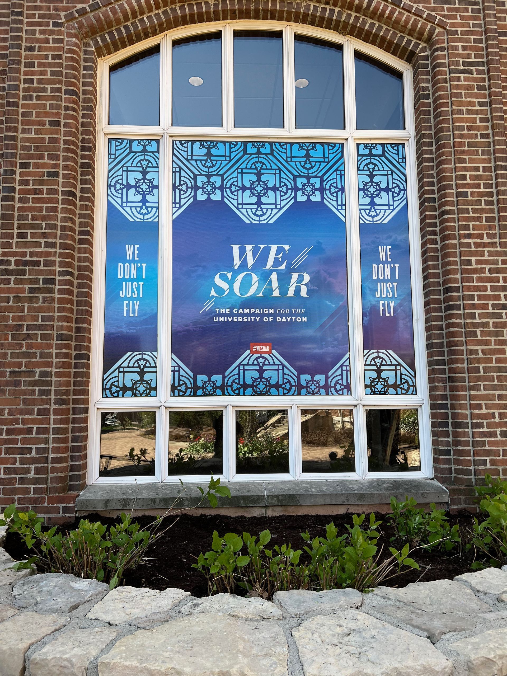 Window with a colorful