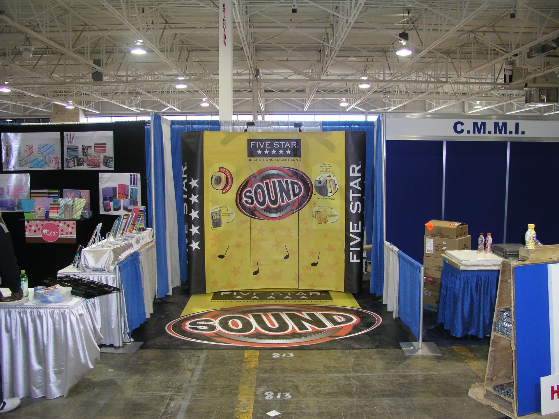 Trade show booth for 
