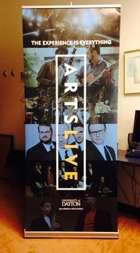 Banner: Arts Live in Dayton. Musicians in photos,