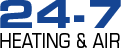 24-7 Heating & Air - Logo