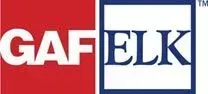 GAF ELK logo, text on red and blue squares.